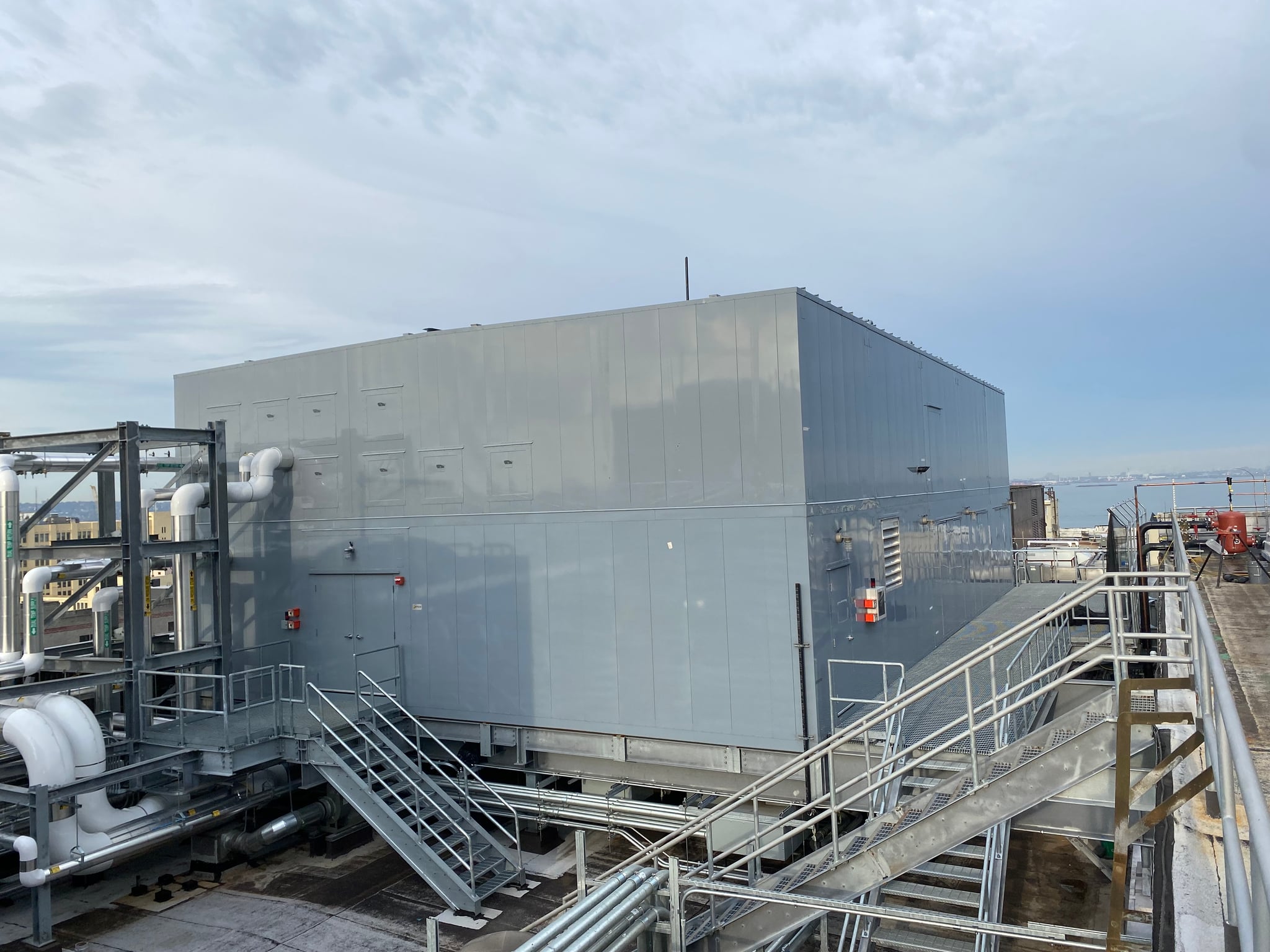 Roof Mounted Modular Chiller Plant Upgrade